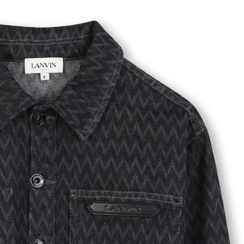 Denim overshirt LANVIN 
                    BOY