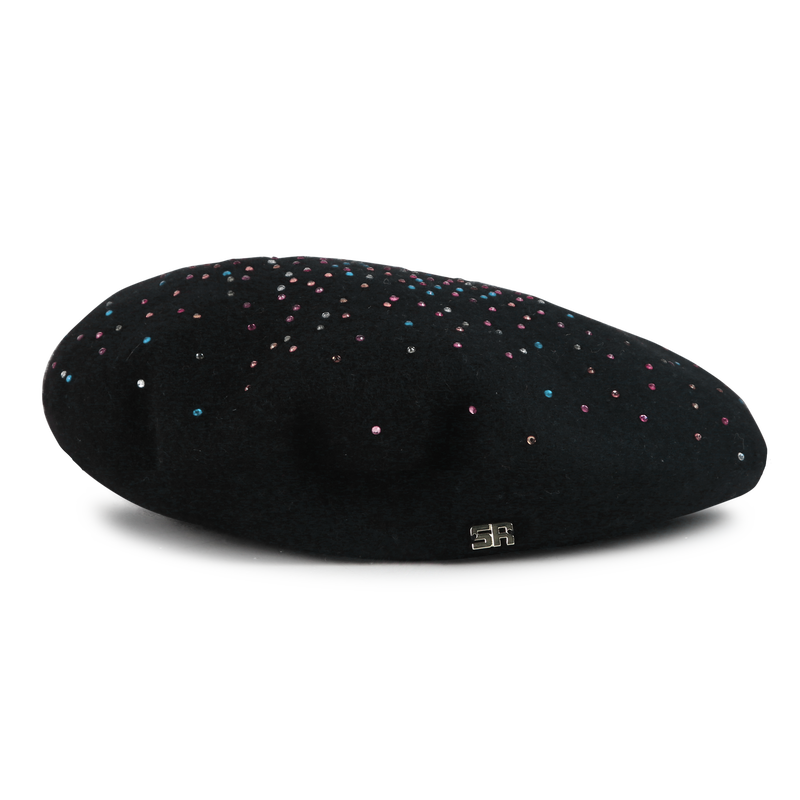 Multicolored Wool Beret SONIA RYKIEL 
                    GIRL