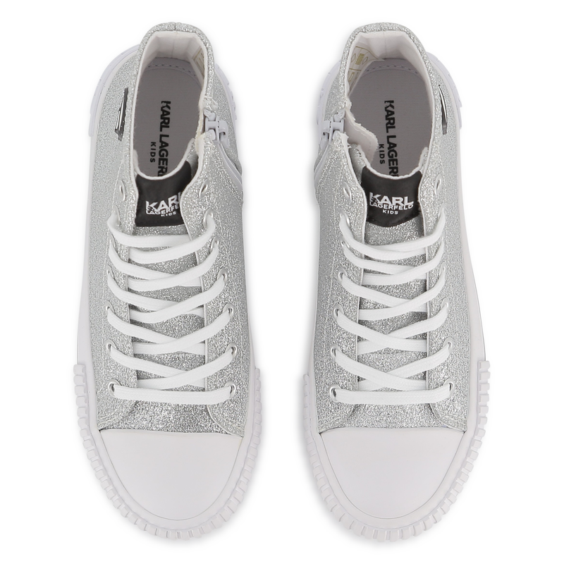 Lace-Up Sneakers KARL LAGERFELD KIDS 
                        GIRL
