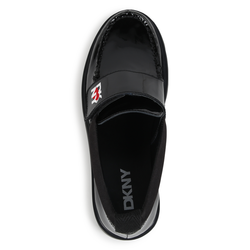Velcro Leather Loafers DKNY 
                    GIRL