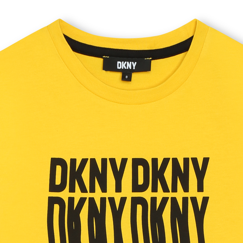 Printed cotton T-shirt DKNY 
                    BOY