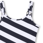 Striped One-piece bathing suit MICHAEL KORS 
                    GIRL
