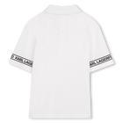 Short-Sleeved Polo Shirt KARL LAGERFELD KIDS 
                    BOY