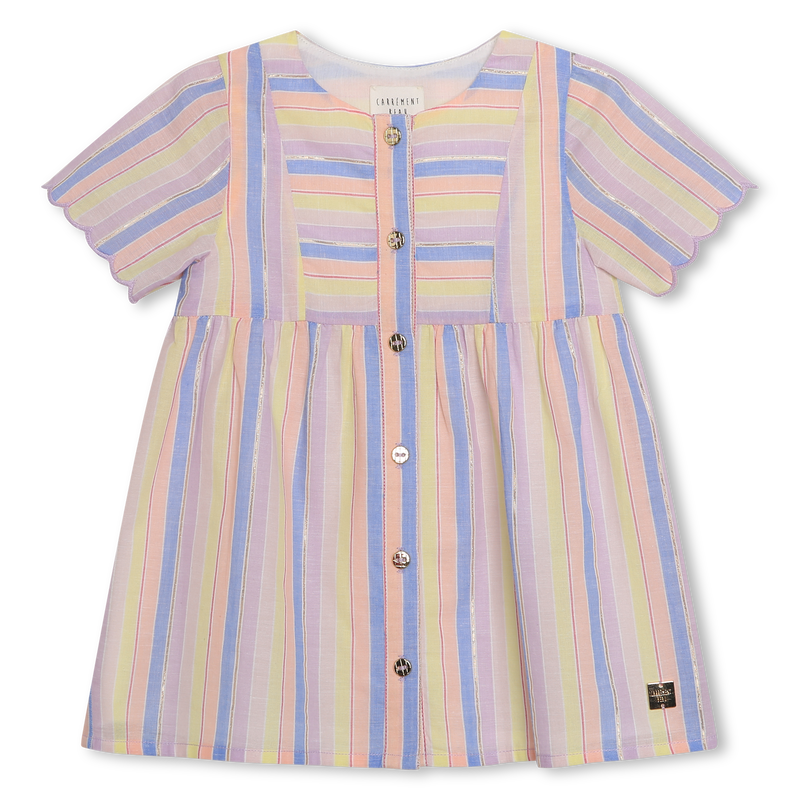 Cotton percale dress