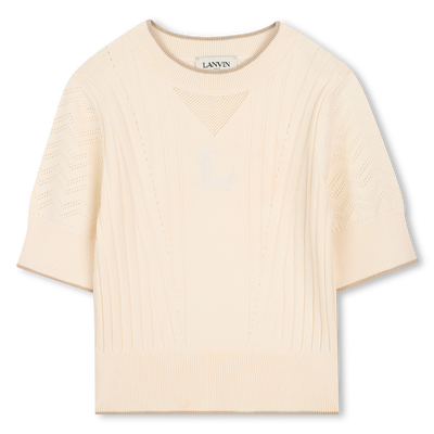 Short-Sleeved Sweater LANVIN GIRL