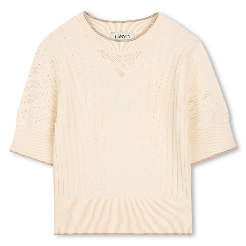 Short-Sleeved Sweater LANVIN 
                        GIRL