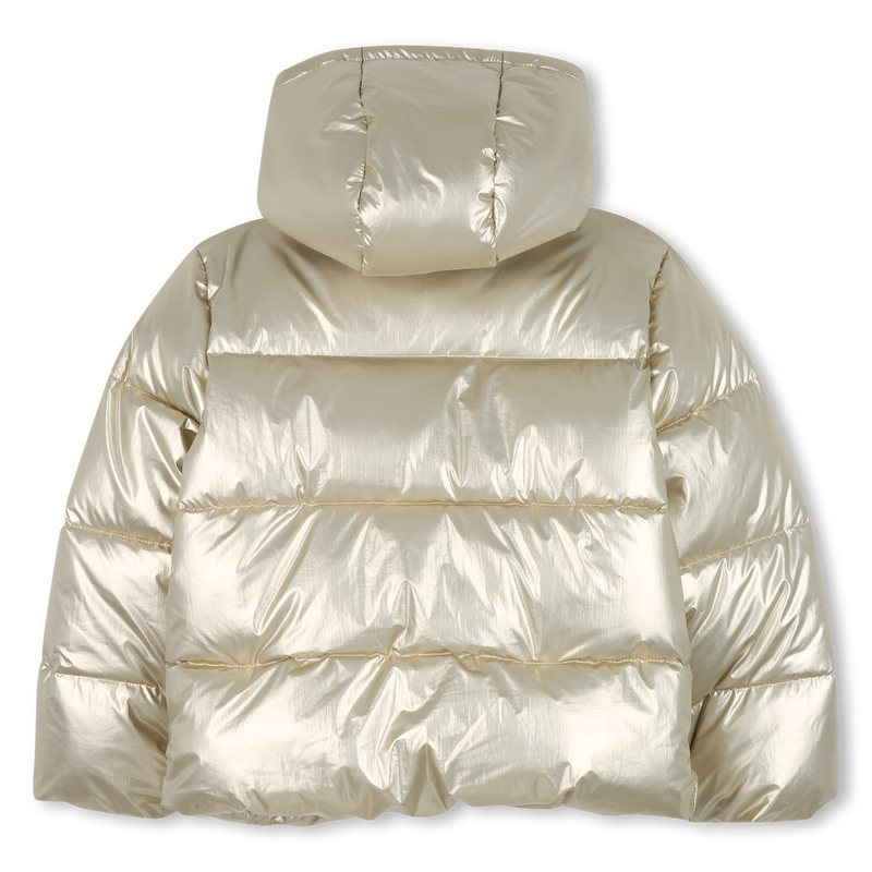 Hooded down jacket MICHAEL KORS 
                    GIRL