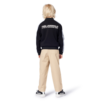 Trousers with pockets KARL LAGERFELD KIDS BOY