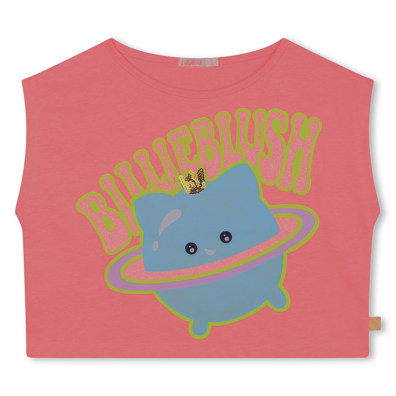 Loose-fitting printed T-shirt BILLIEBLUSH 
                    GIRL