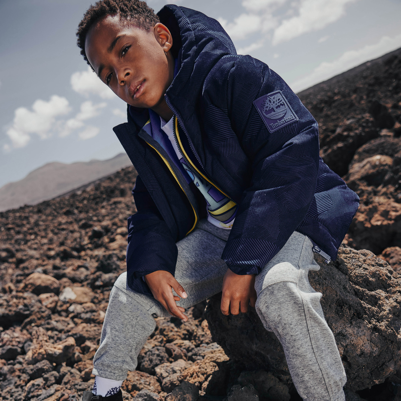 Hooded down jacket TIMBERLAND 
                        BOY