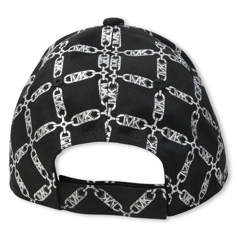 Printed Cotton Baseball Cap MICHAEL KORS 
                    GIRL