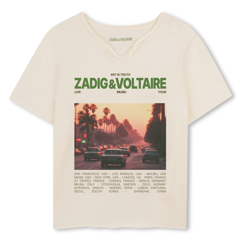Short-Sleeved T-Shirt ZADIG & VOLTAIRE 
                        BOY