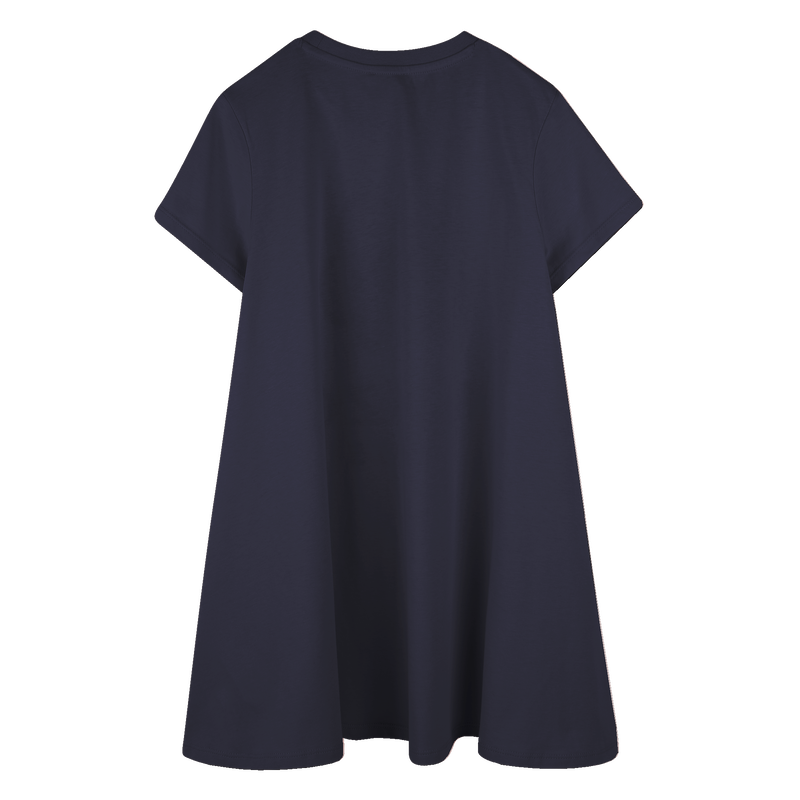 Loose dress with logo print KENZO KIDS 
                        GIRL