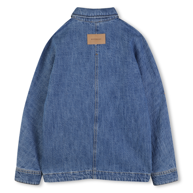 Denim Overshirt GIVENCHY 
                        BOY