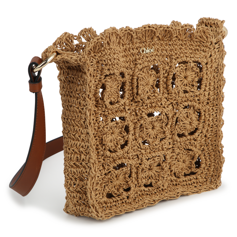 CHLOE Raffia shoulder bag