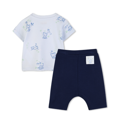 Printed Outfit Set KENZO KIDS BOY