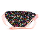 Velvet-based fanny pack BILLIEBLUSH 
                    GIRL