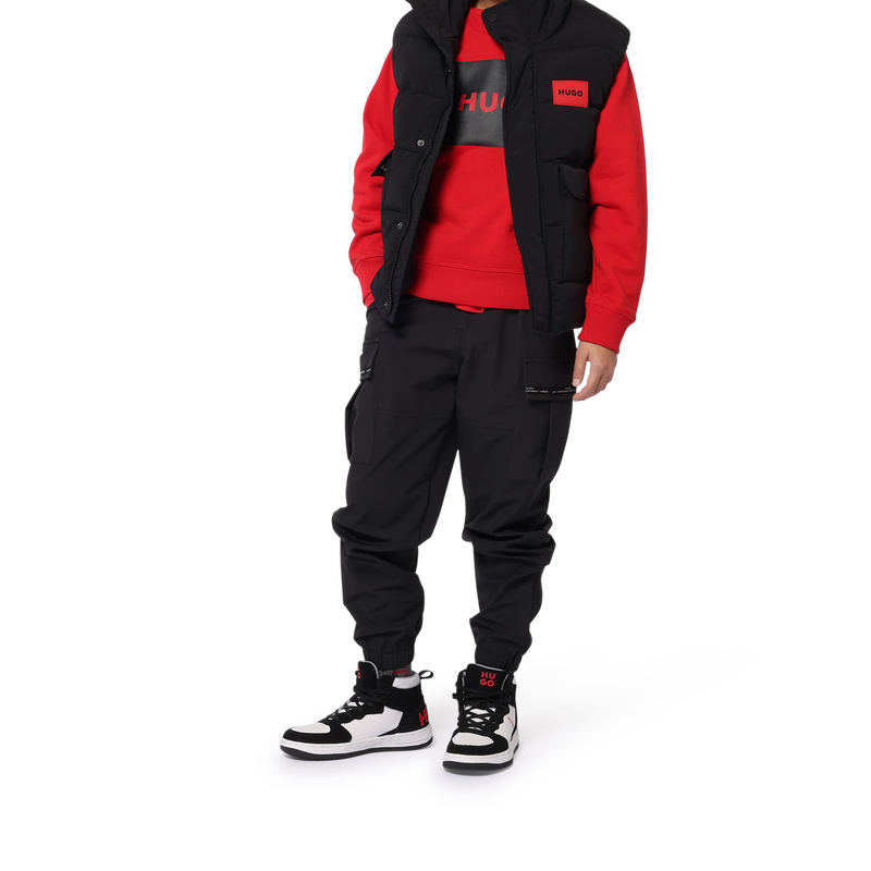Plain Puffer Vest Jacket HUGO 
                        BOY