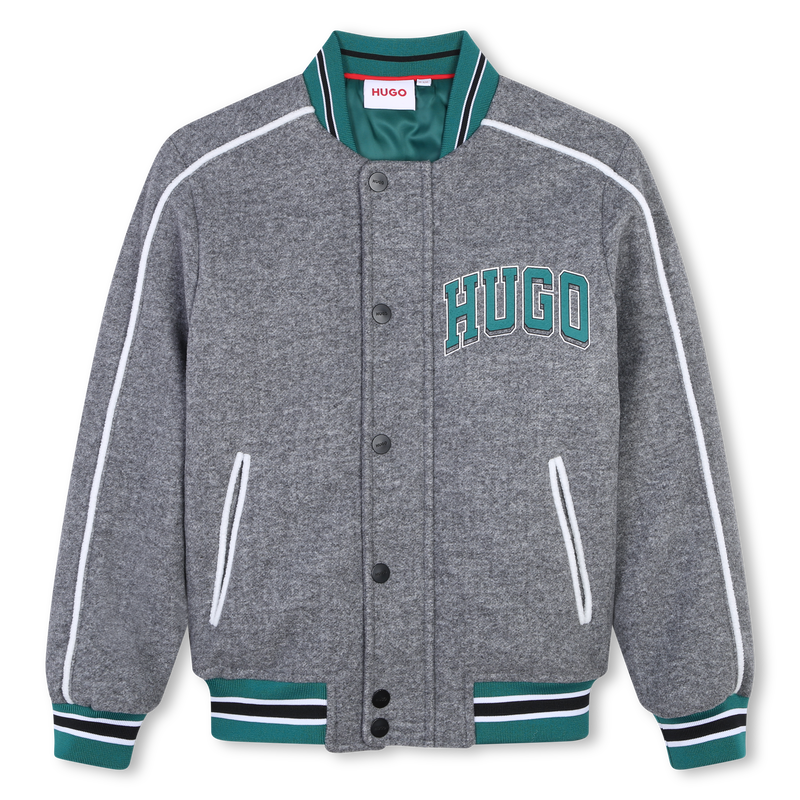 Varsity-Style Jacket HUGO 
                    BOY