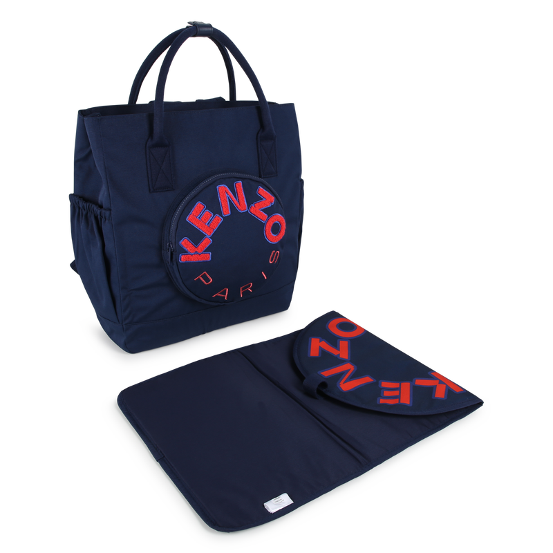 KENZO KIDS Canvas Changing Bag
