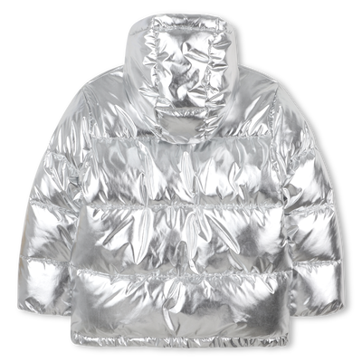 Hooded down jacket MICHAEL KORS GIRL