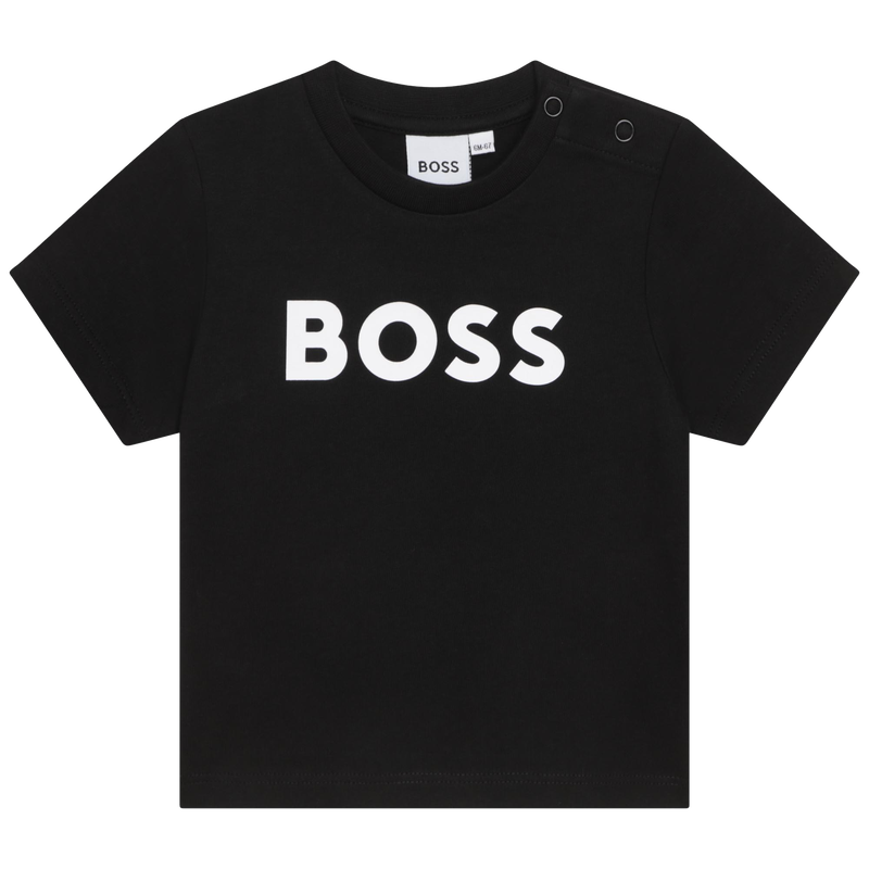 Cotton short-sleeved T-shirt BOSS 
                    BOY