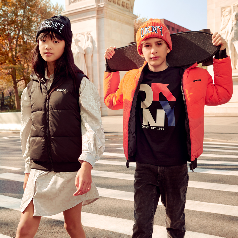 Hooded Puffer Vest DKNY 
                        UNISEX