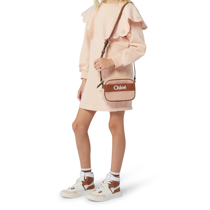 Ruffled Fleece Dress CHLOE 
                        GIRL