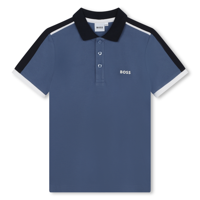 color-block polo shirt BOSS 
                    BOY