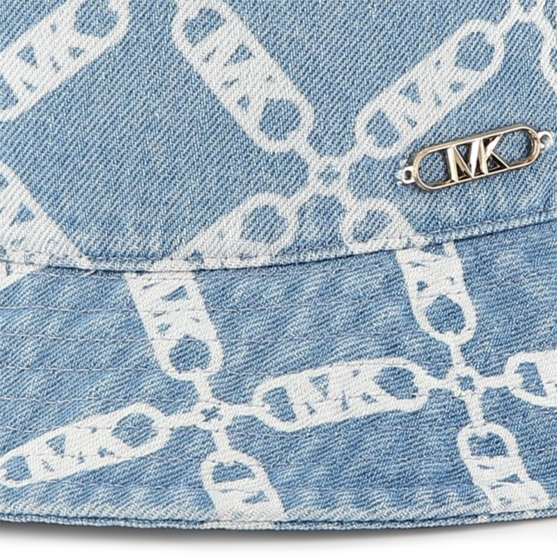 Illustrated denim bucket hat MICHAEL KORS 
                        GIRL