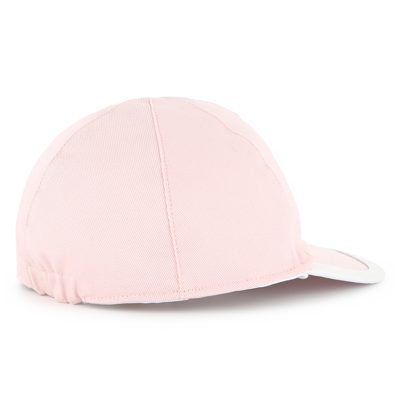 Reversible cotton cap KARL LAGERFELD KIDS 
                        GIRL