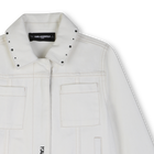 Zip-Up Jacket KARL LAGERFELD KIDS 
                    GIRL