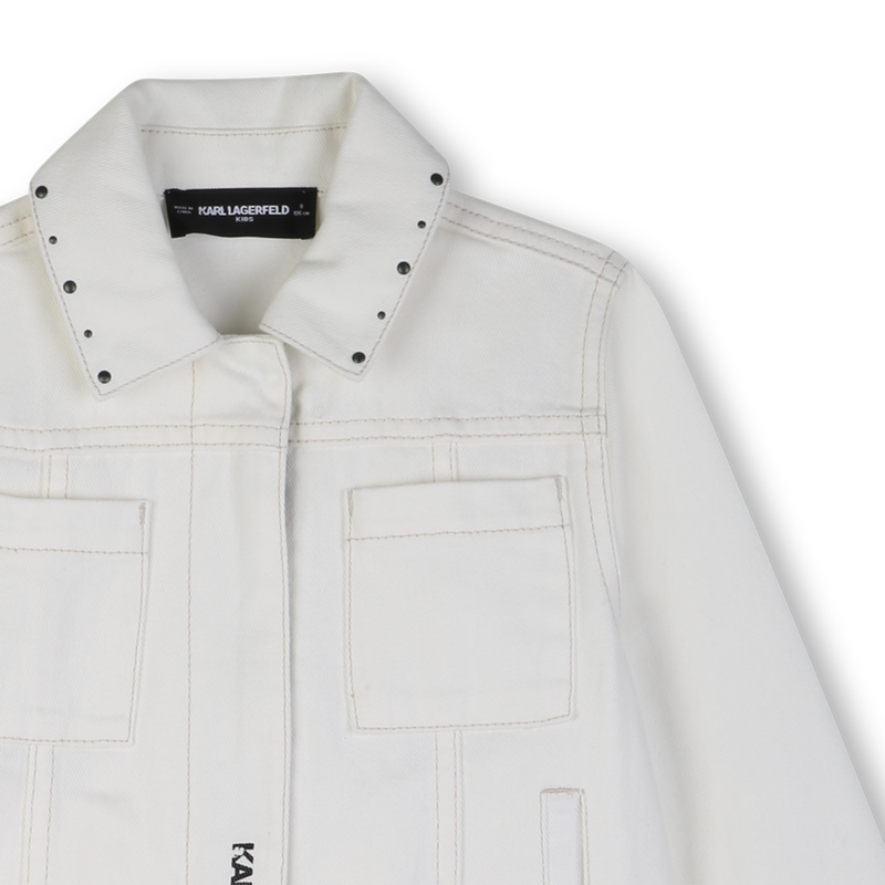 Zip-Up Jacket KARL LAGERFELD KIDS 
                        GIRL