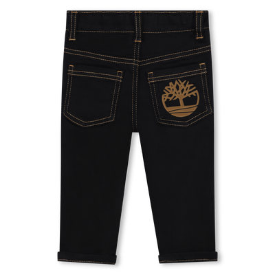 Logo Straight-Cut Jeans TIMBERLAND BOY