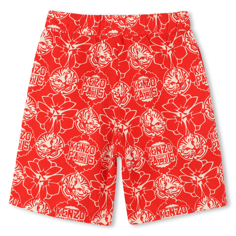 Printed Bermuda shorts KENZO KIDS 
                    BOY