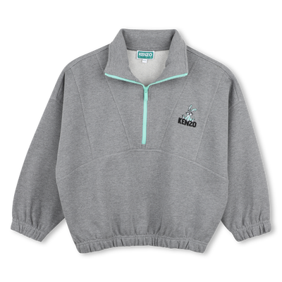 Pullover with a funnel neck KENZO KIDS BOY
