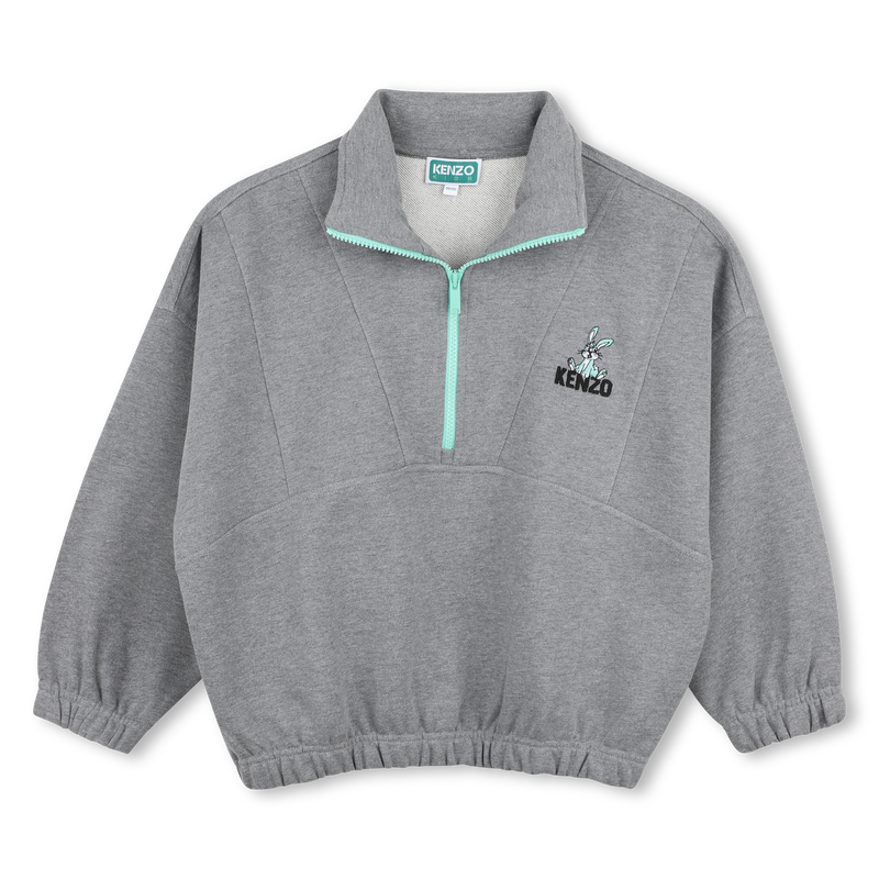 Pullover with a funnel neck KENZO KIDS 
                        BOY