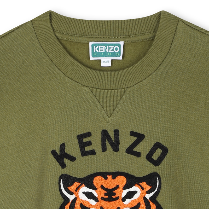 Unbrushed fleece sweatshirt KENZO KIDS 
                        BOY