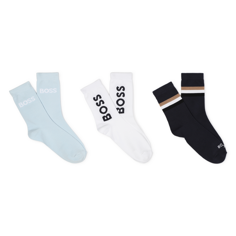 Pack of 3 pairs of socks BOSS 
                        BOY