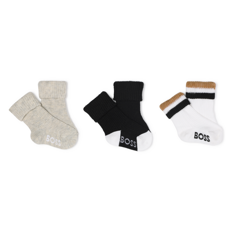 Pack of 3 pairs of socks BOSS 
                    BOY