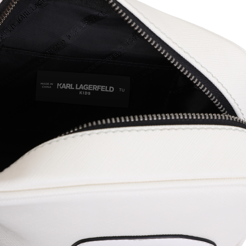 Adjustable handbag with badge KARL LAGERFELD KIDS 
                        GIRL