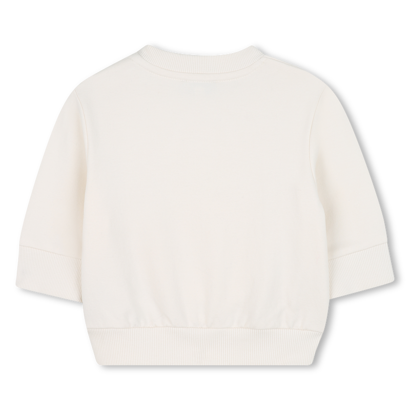 Printed brushed fleece sweatshirt TIMBERLAND 
                        BOY