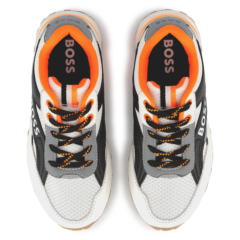 Lace-up sneakers with colors BOSS 
                        BOY