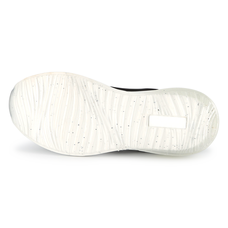 Lace-up sneakers with badge KARL LAGERFELD KIDS 
                        GIRL