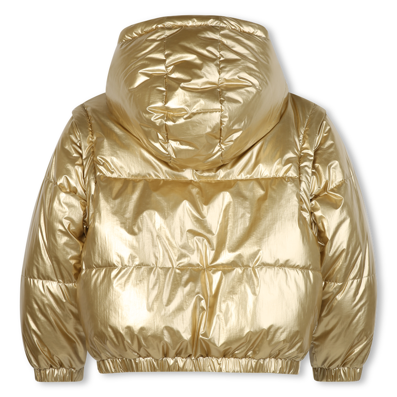 Reversible hooded down jacket BOSS 
                    GIRL