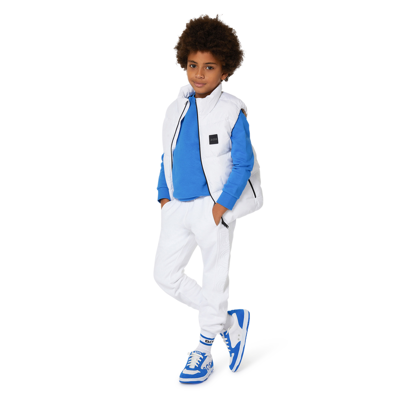 Lace-up logo sneakers