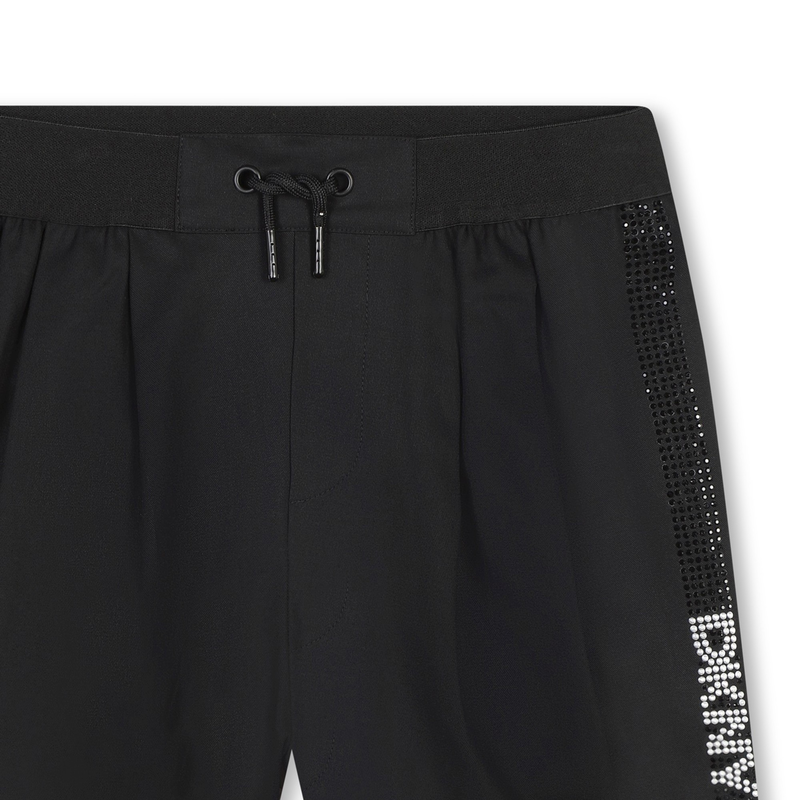 Diamanté Cotton Shorts DKNY 
                    GIRL