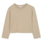 Long-sleeved jersey T-shirt MICHAEL KORS 
                    GIRL