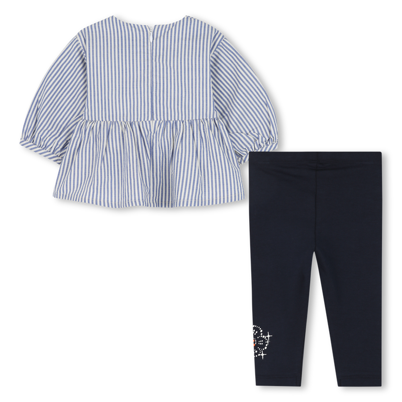 Blouse + legging set KENZO KIDS 
                        GIRL