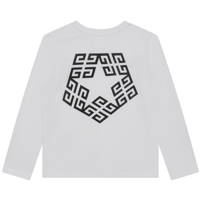 Printed cotton T-shirt GIVENCHY 
                    BOY